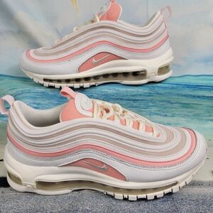 Nike Women's Sneakers in Pink and White